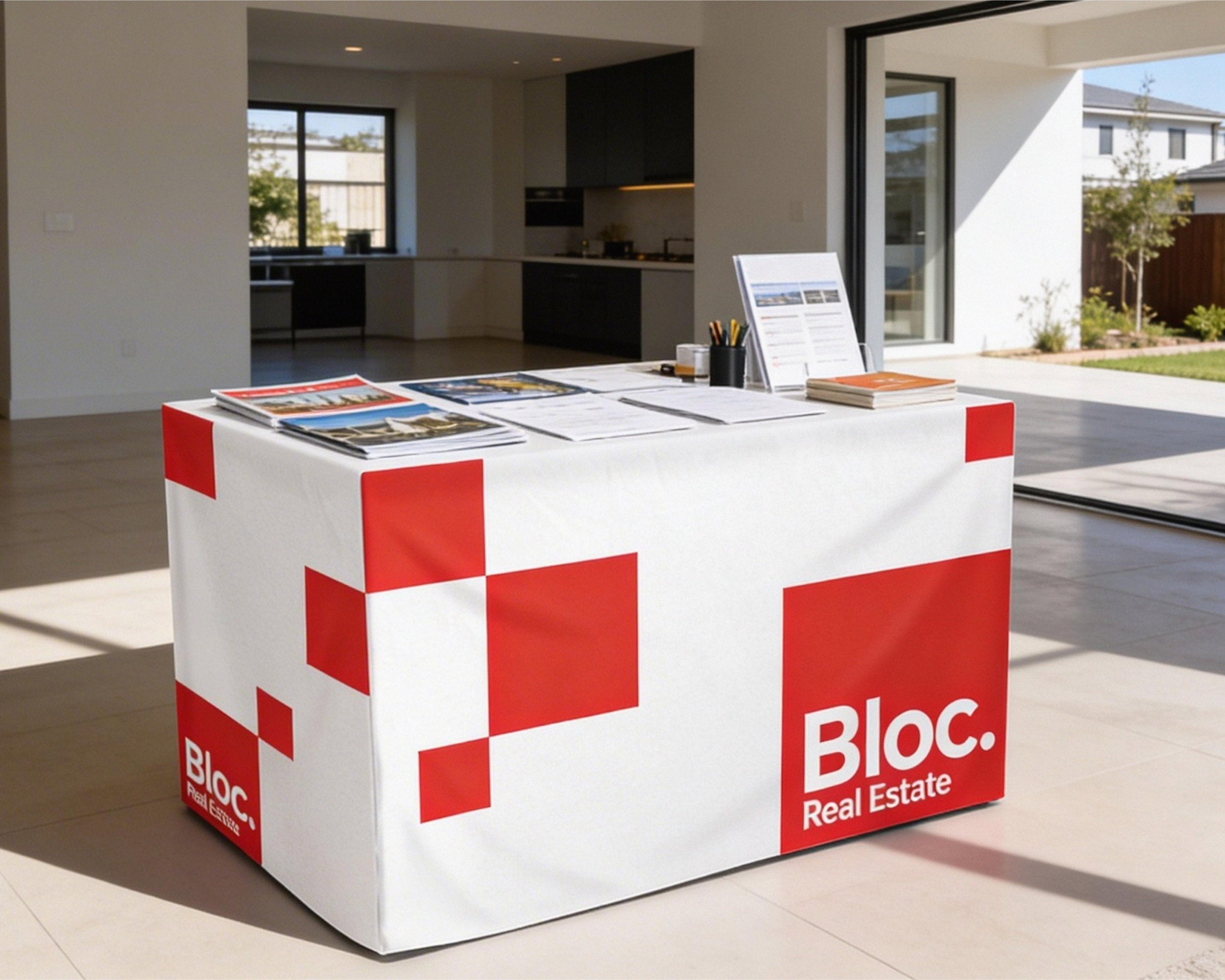 Table Throws - Fitted - Fabric Sign Guys