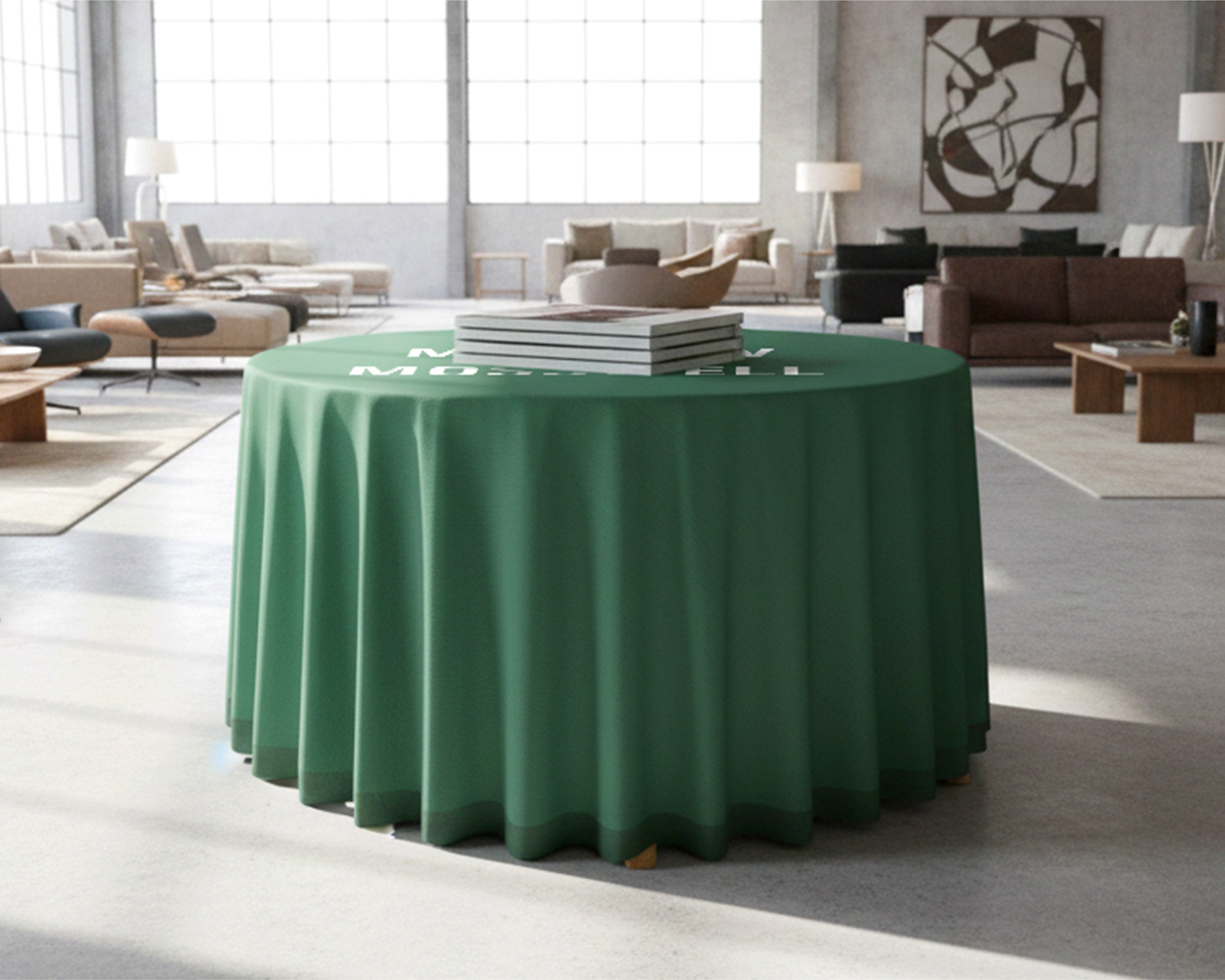 Round Table Throws - Fabric Sign Guys