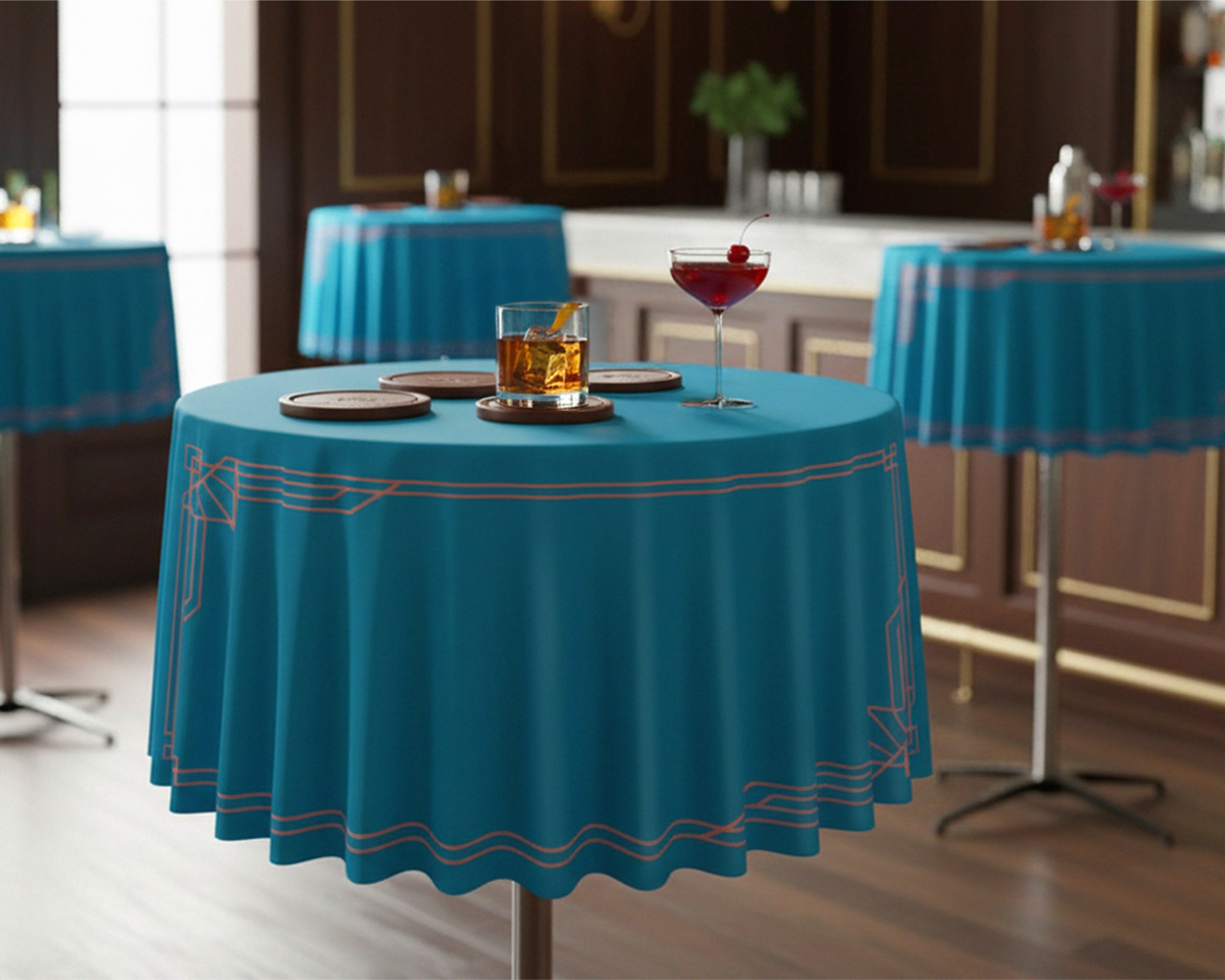 Round Table Throws - Fabric Sign Guys