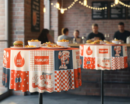 Round Table Throws - Fabric Sign Guys