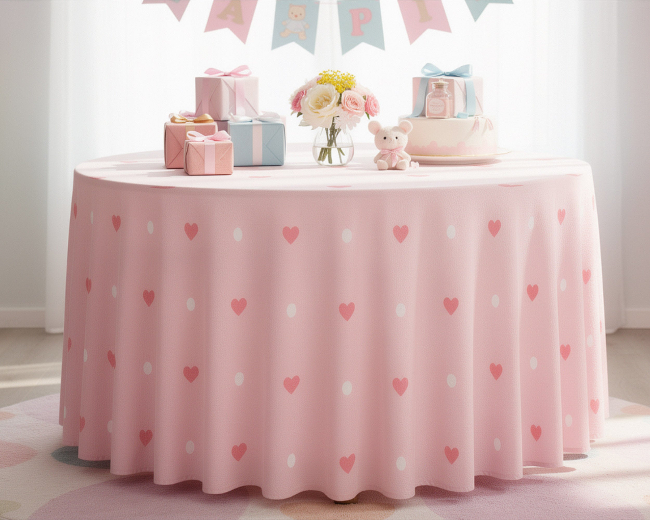 Round Table Throws - Fabric Sign Guys