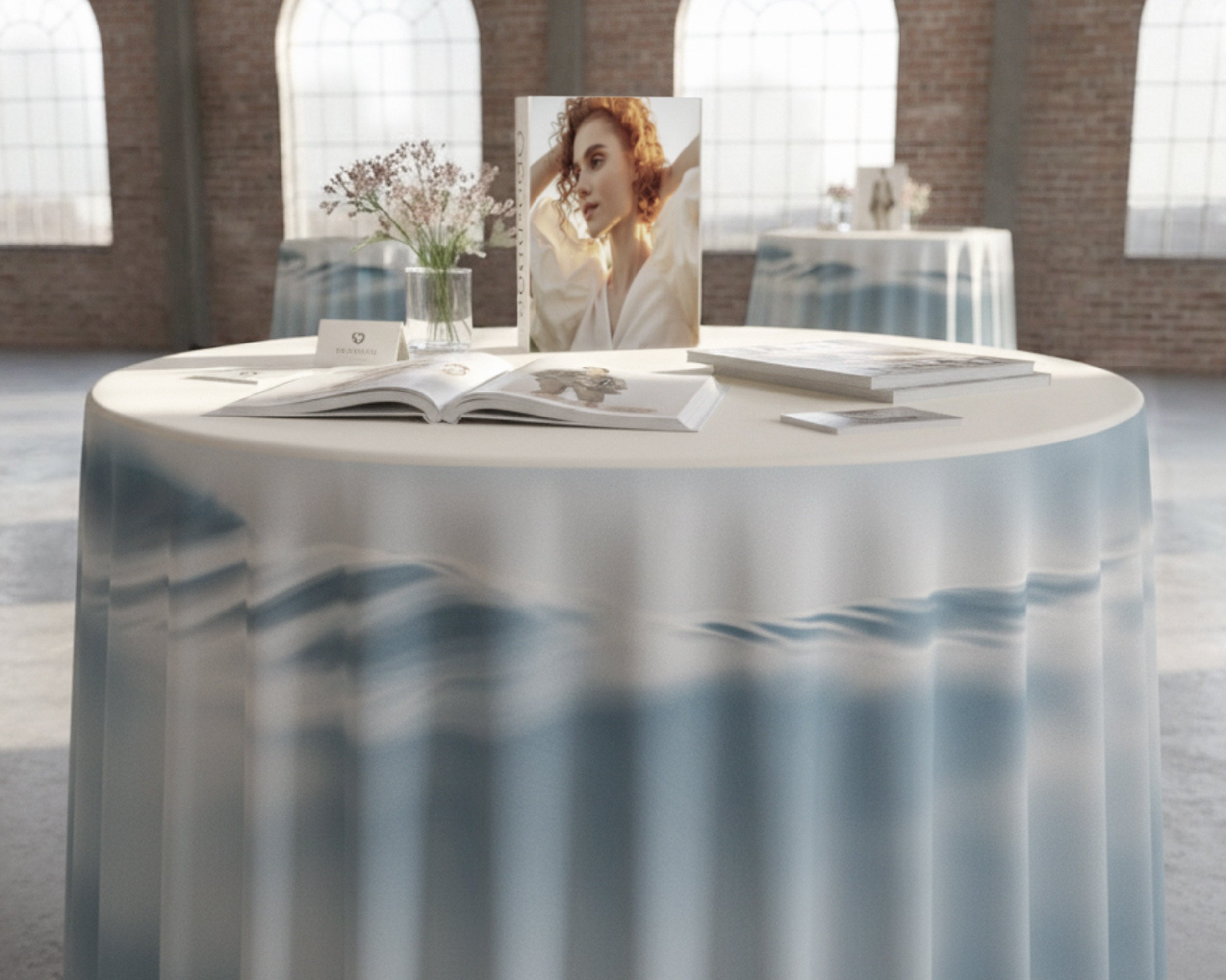 Round Table Throws - Fabric Sign Guys