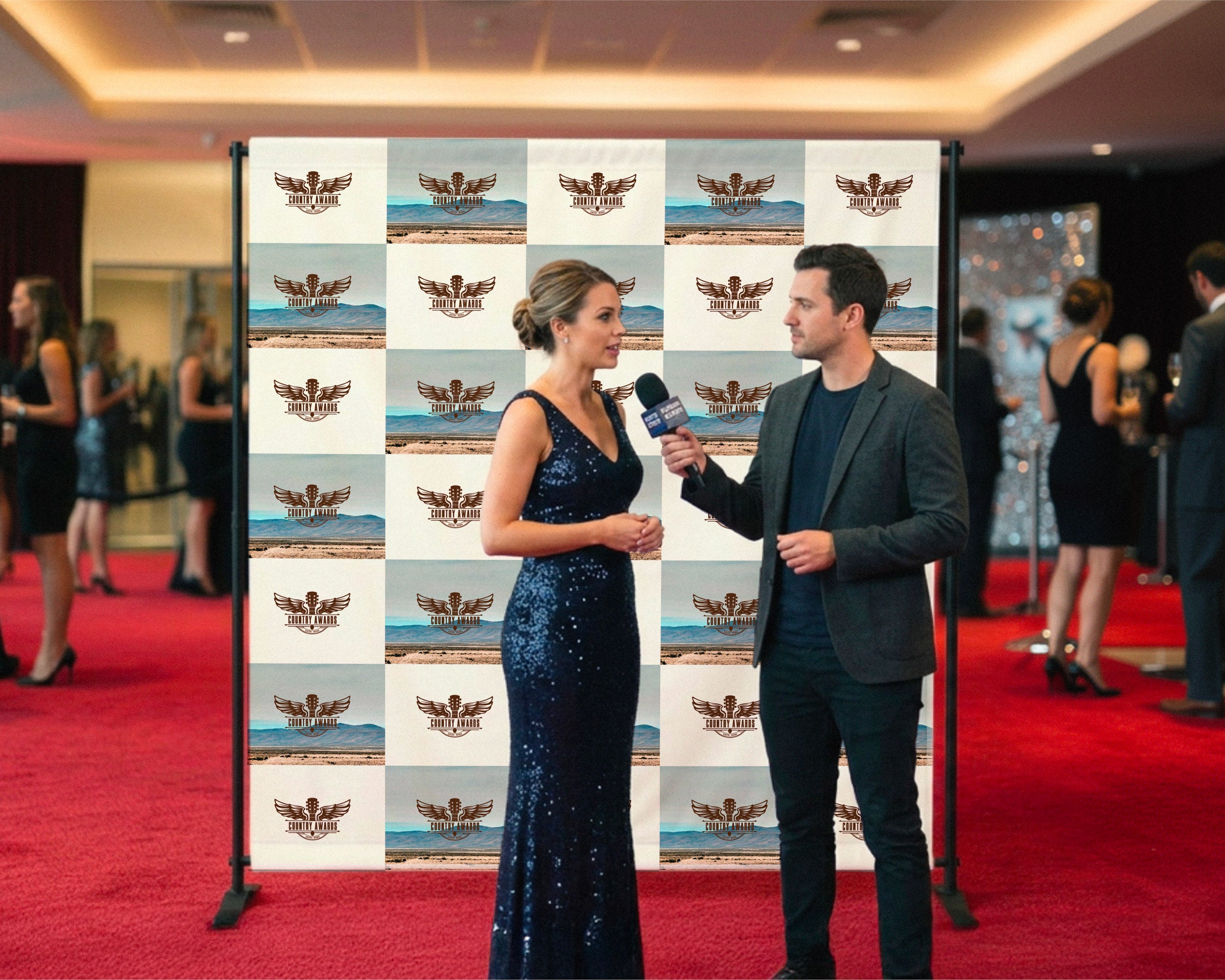 Step and Repeat Banners - Fabric Sign Guys