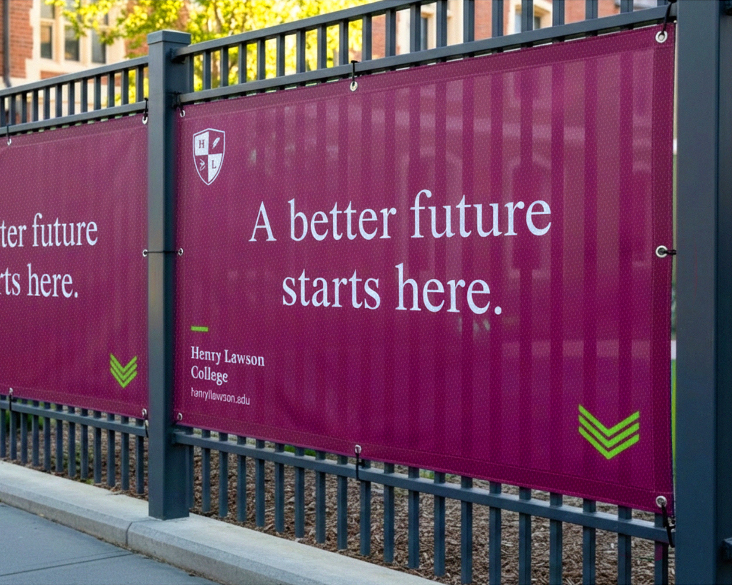 Vinyl Mesh Banners - Fabric Sign Guys