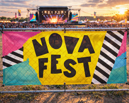 Vinyl Mesh Banners - Fabric Sign Guys