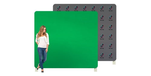 Green Screen Chroma Key Tension Stand - Fabric Sign Guys