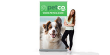 Load image into Gallery viewer, Luxury Retractable Banners -47 inch W x 79 inch H - Silver Base