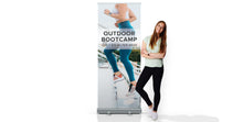 Load image into Gallery viewer, Premium Retractable Banners -33 inch W x 79 inch H - Silver Base